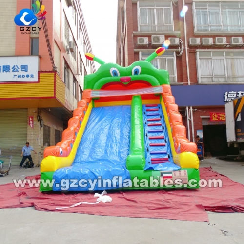 Playgrounds Side Toboggan Gonflable Jumping Bouncer Bounce House Kids Inflatable Slide