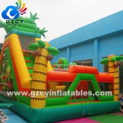 Commercial Castle Inflatable Bouncy Castle with Slide PVC Castillo Inflable Customizable Inflatable Jumping Castle for Kids