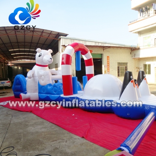 High Quality for Park Floating Obstacle Course Amusement Water Park PVC Inflatable Modular Outdoor Sport Park for Adults Kids