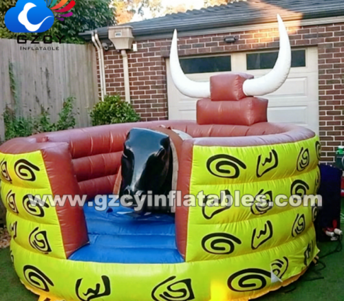 Outdoor Crazy Bull Ride Machine Mechanical Games Rodeo Bull Riding Machine Inflatable Mechanical Bull Ride