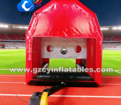 Inflatable Speed Pitch Soccer Game,inflatable Speed Soccer Shooter,inflatable Soccer Shot Game for Sales