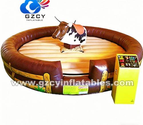 Mechanical Inflatable Rodeo Bull Ride Game Inflatable Bull Riding Machine