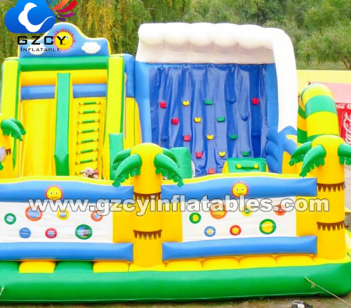 PVC Tarpaulin Outdoor Inflatable Game Bounce Castle Bouncy Inflatable Structure