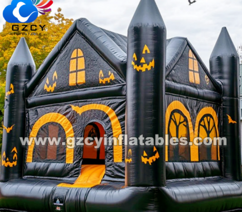 Hot sale Inflatable Halloween Jumping Castles for kids' commercial party rental