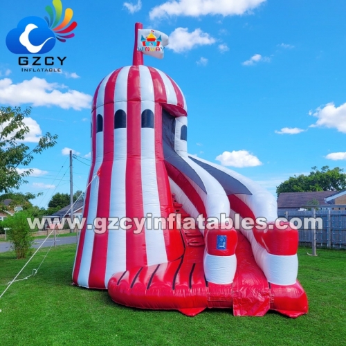 Customized Inflatable Helter Skelter Slide