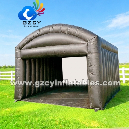 Factory Sale Pop up Golf Practice Cage Tent Inflatable Golf Simulator Enclosure Withe Screens