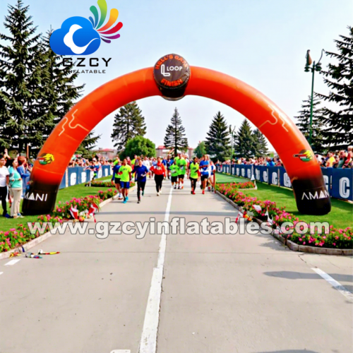 Event Sports Racing Arch Inflatable Air Archway Start Finish Line for Advertising Inflatables for Sports Events and Gates