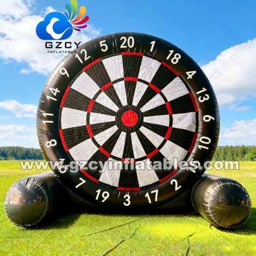 Outdoor Inflatable Human Dart Inflatable Soccer Darts Board Football Inflatable Games