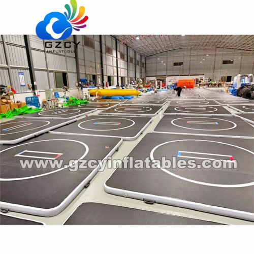 Air Track Inflatable Wresting Mat Floor Mat DWF Material BJJ Training Mat Custom Jiu Jitsu Mat for Taekwondo Exercise