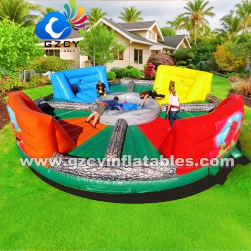 Commercial Hippo Chow Down Inflatable Game Bouncer Inflatable Games for Events