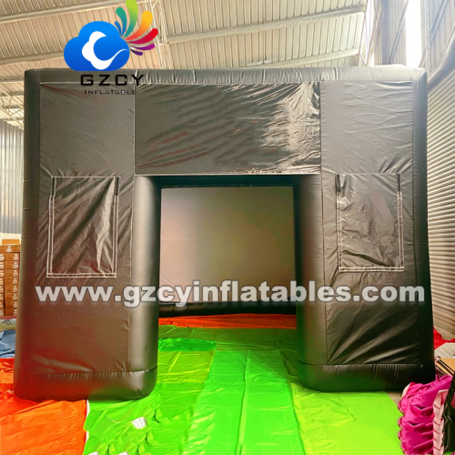 Factory Wholesale Customized High Quality New Arrival Inflatable Golf Tent Simulator Indoor Golf Simulator Enclosures