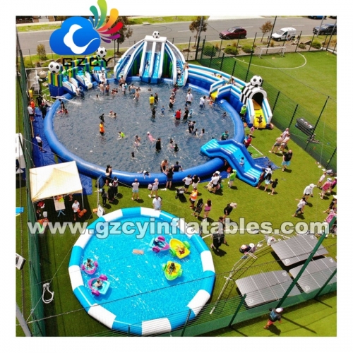 Commercial Amusement Adults Inflatable Amazing Park Large Inflatable Water Park Equipment for Kids and Adults