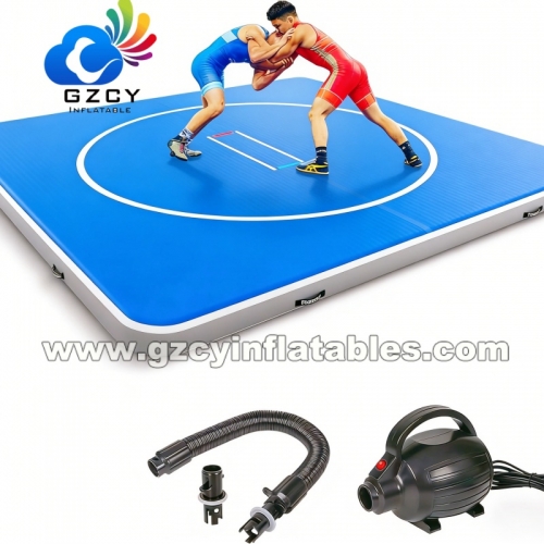 Commercial Grade 10*10m square Air Track Gymnastics air Floor Inflatable Tumbling AirTrack for Yoga Class