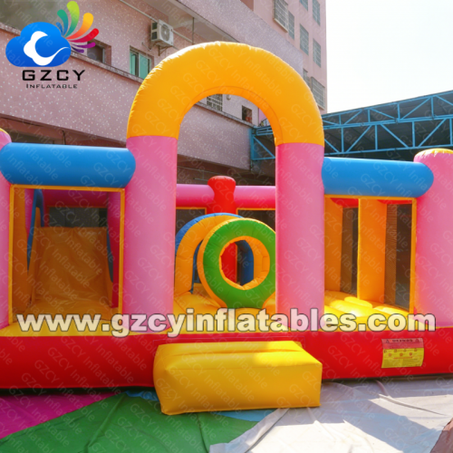 Commercial Cartoon Inflatable Slide Park Castle for Kids Inflatable Bouncer Bounce House Jumping Castle Park for Party