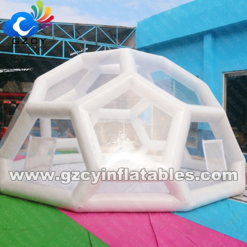 Transparent Camping Air Hotel Clear Tent Inflatable Bubble Soccer Dome Tent for Sale