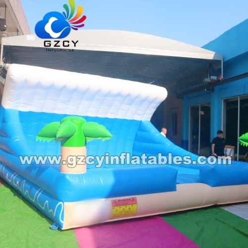 Commercial Inflatable Surfboard Game Inflatable Surf Mattress for Sale Electric Surfboard Simulator