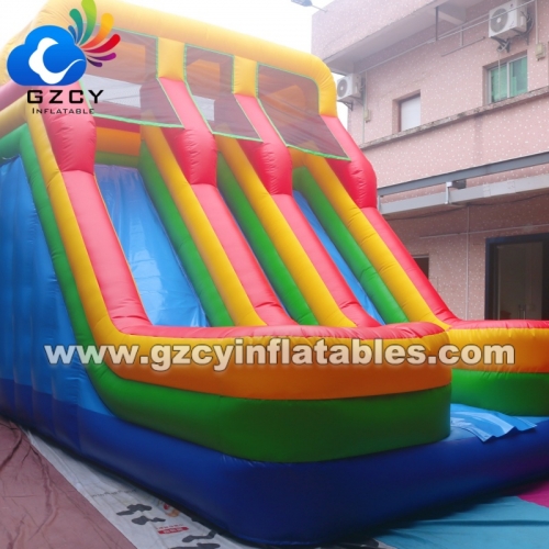Amusement Park Inflatable Slide Outdoor Jumping Castle Adults/Kids Bouncer CE Certified 2-Year