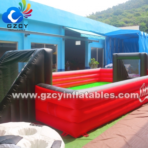 Commercial Rentals Party Water Games Inflatable Soap Soccer Games Water Soccer Fields Football Court for Sale
