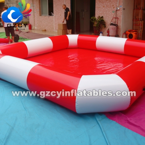 Portable PVC Inflatable Swimming Pool/inflatable Water Slide Pool for Water Park for Party Rental