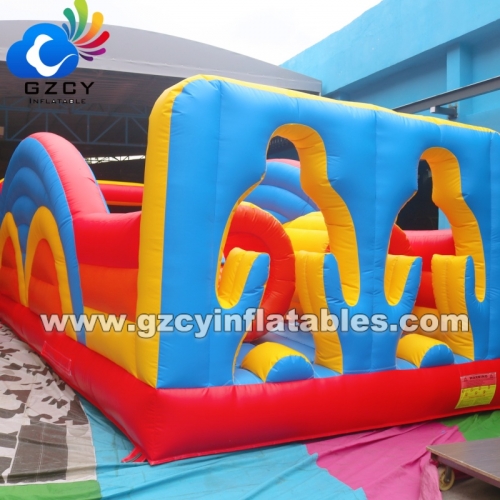 Commercial Grade Inflatable Obstacle Courses Outdoor Inflatable Games Giant Children Outdoor Playground Inflatable Park