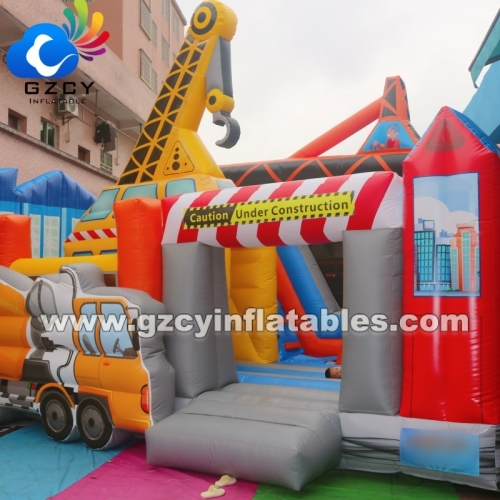 Wholesale Bounce House Manufacturer Car Air Castle Jumping Inflatable Bouncy Castle