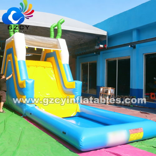 OEM Inflatable Small Pool Water Slide commercial inflatable water slides inflatable water slide game for kids