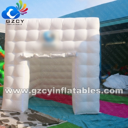 Large Cube Inflatable Tent PVC Oxford Cloth Inflatable Nightclub Tent Camping Blow up Events Tent with Light,Inflatable Tent