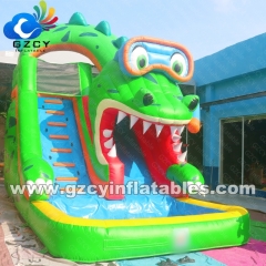 Wholesale Jump House Inflatable Bouncer Kids Inflatable Bouncy Castle with Slide