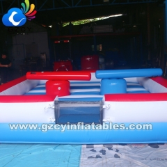 Outdoor Inflatable Sport Game Carnival Duel Fighting Game Inflatable Gladiator Joust with Two Sticks Inflatable Fighting Game