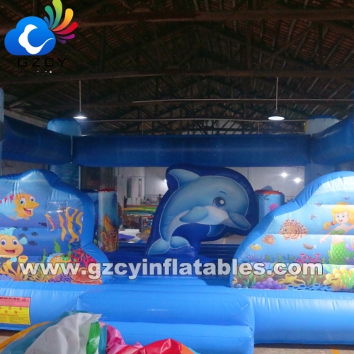 Sea Theme Inflatable Castle