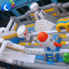 CommercialCustomized Inflatable Theme Park Giant Inflatable Indoor Park Bounce House Giant Inflatable