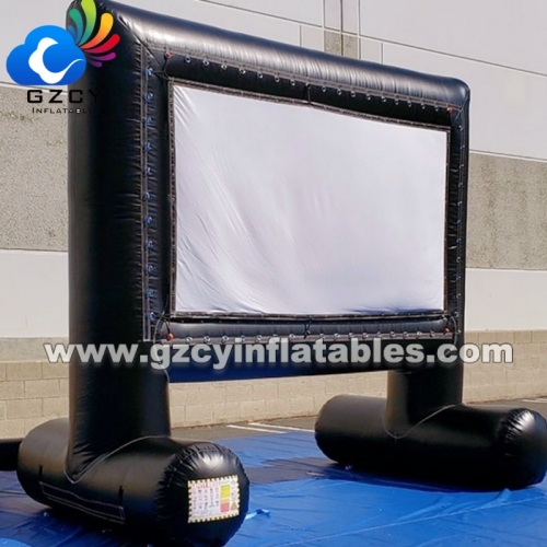 Portable Giant Inflatable Movie Screen Blow up Cinema 16:9 TV Projector Outdoor Oversized Inflatable Movie Theater