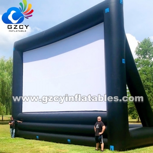 Custom Portable Blow up Cinema Outdoor Portable Theater Inflatable Screen Movie for Advertising