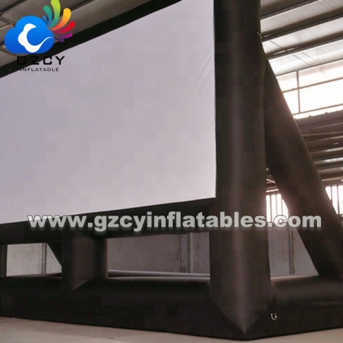 Outdoor Professional Commercial PVC Custom Backyard Party Inflatable Screen Movie Cinema with Air Blower