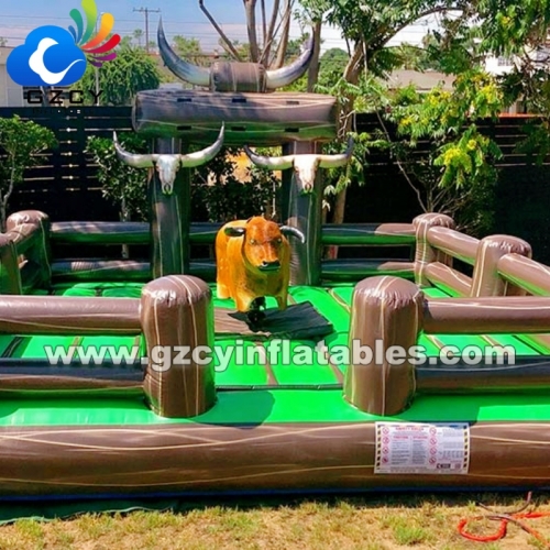 Wholesale Mechanical Bull Ride Machine Inflatable Game Mecanico Rodeo Inflatable Mechanical Bull