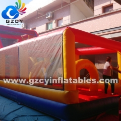 Adult Kids Bouncy Castle Inflatable Obstacle Courses Customizable PVC Material