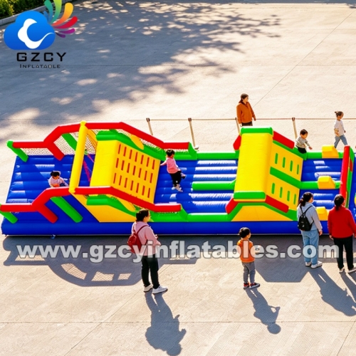 Activities Inflatables Park Inflatable Obstacle Course