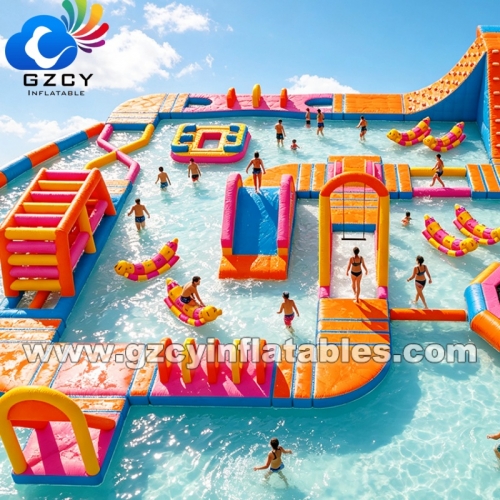 Commercial Sea Inflatable Aquapark Inflatable Floating Water Park for Kids and Adults Inflatable Floating Aqua Park Water Games