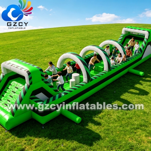 Inflatable Playground for Kids with Commercial Grade PVC Material and Safety Features for Outdoor Family Fun