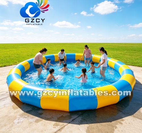 Round Inflatable PVC Swimming Pool