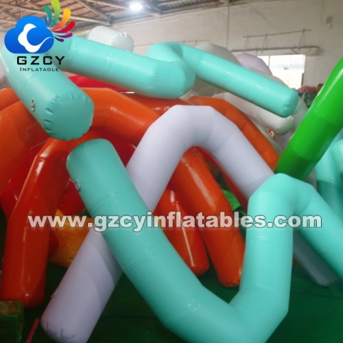 New Design Inflatable Decompression Tube Game For Kids Adults