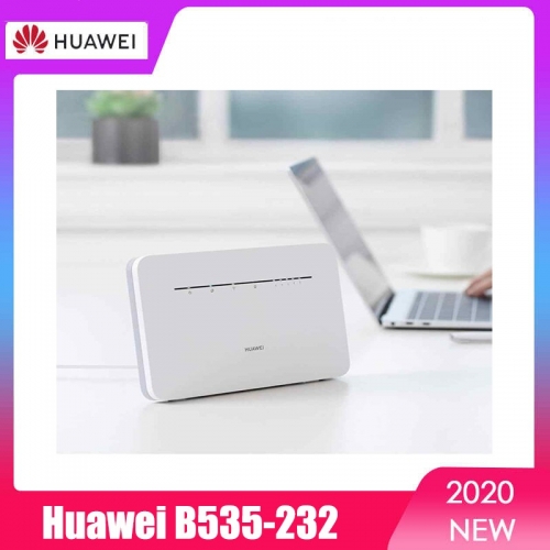 Original Huawei B535-232 3G 4G LTE 300Mbps Cat6 Wireless CPE Router with SIM Card
