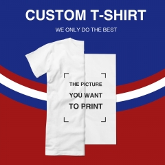 Custom T-shirt custom clothing single side pattern adult