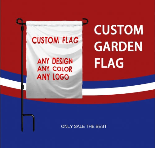 Custom garden flag 12x18 inch Small Holiday Yard Flags - Double Sided Design for All Seasons and Holidays - Premium Quality Durable Material