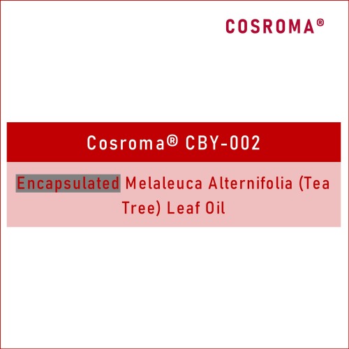 Encapsulated Melaleuca Alternifolia (Tea Tree) Leaf Oil Cosroma® CBY-002