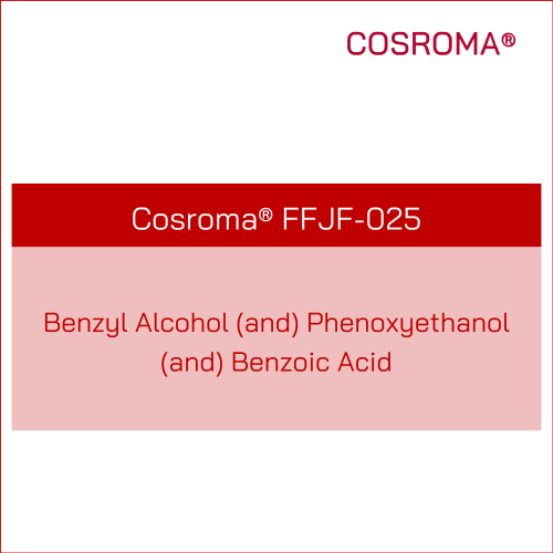 Benzyl Alcohol (and) Phenoxyethanol (and) Benzoic Acid Cosroma® FFJF-025
