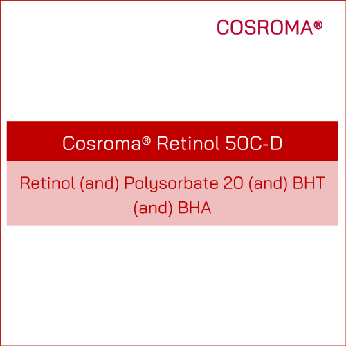 Retinol (and) Polysorbate 20 (and) BHT (and) BHA Cosroma® Retinol 50C-D