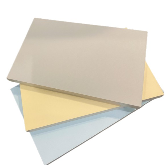Multi-color solid finish PVC/SPC panels with scratch-resistant matte UV coating, customizable options