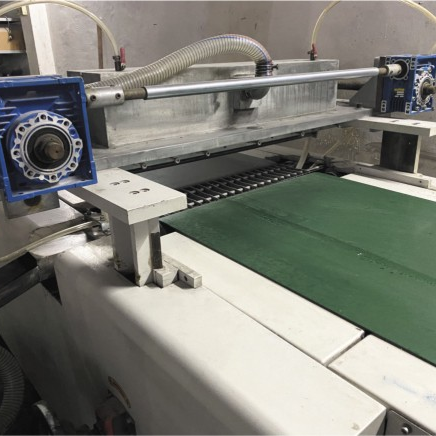 Automated UV coating production line for SPC and wood panels, high-efficiency finishing equipment