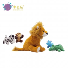 plush lion friends set